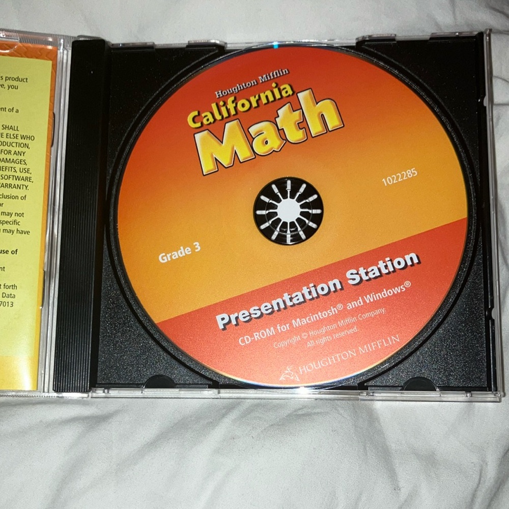 California Math CD-ROM - Picture 3 of 13